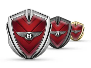 Bentley Emblem Metall Abzeichen Minimaler Look Universell